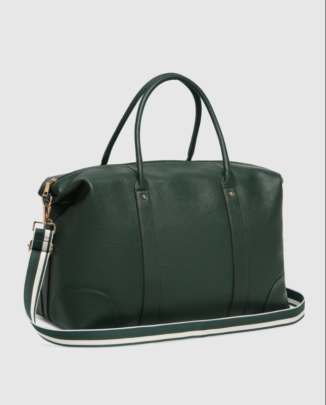 Louenhide Alexis Stripe Weekender Forest Green