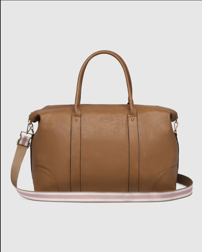 Louenhide Alexis Stripe Weekender Camel