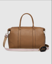 Louenhide Alexis Stripe Weekender Camel
