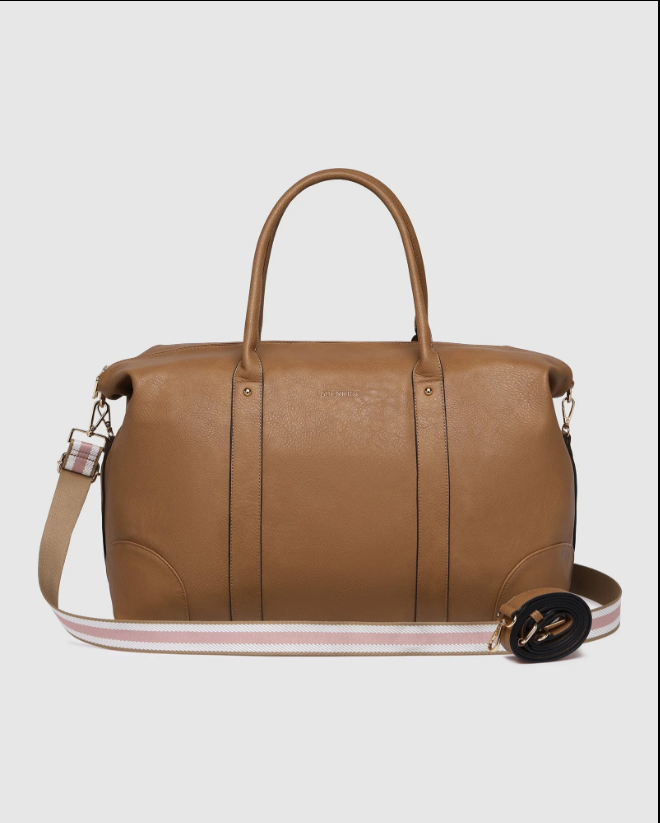 Louenhide Alexis Stripe Weekender Camel