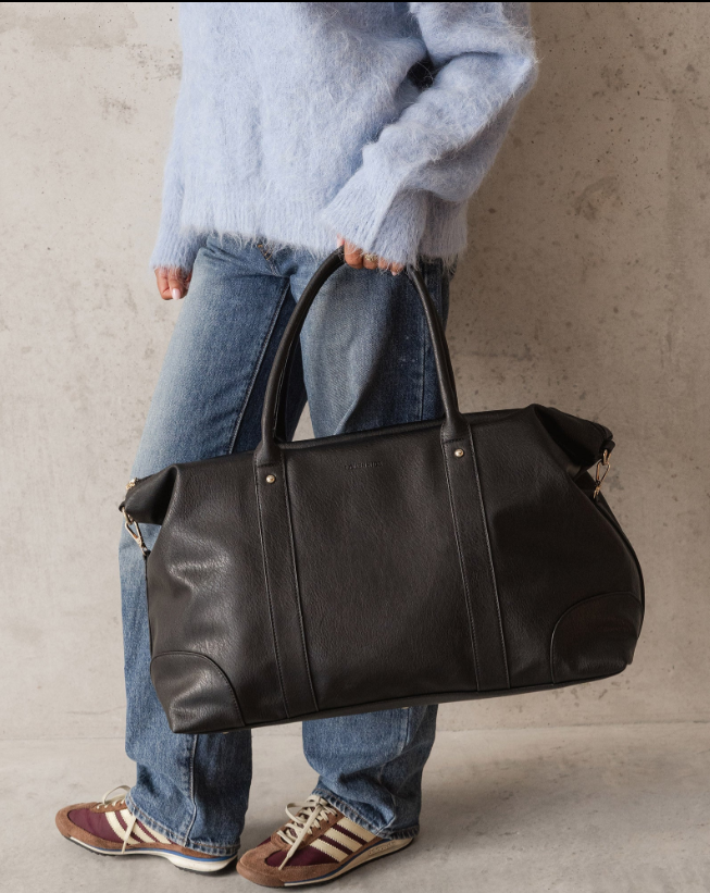 Louenhide Alexis Stripe Weekender Black