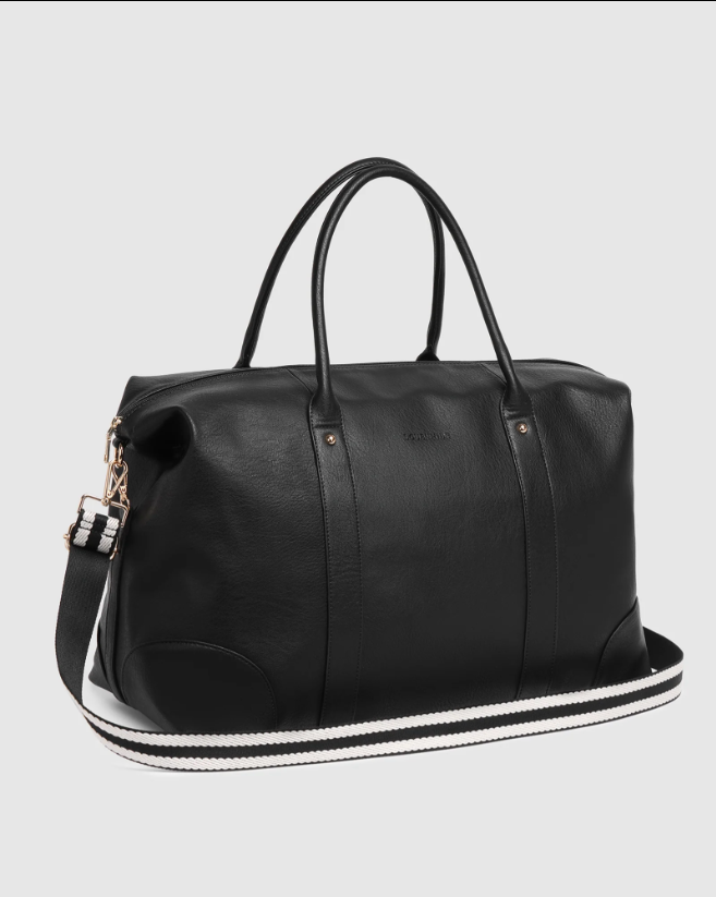 Louenhide Alexis Stripe Weekender Black
