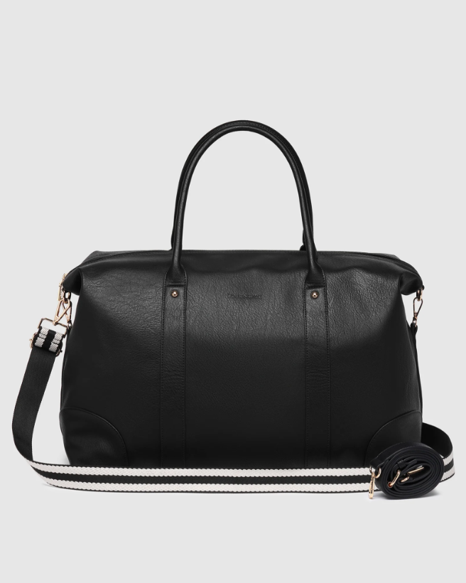 Louenhide Alexis Stripe Weekender Black