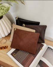 Louenhide Louie Pouch Saddle Black