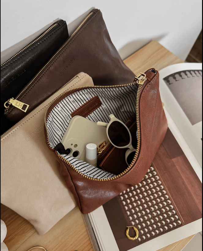 Louenhide Louie Pouch Saddle Cognac