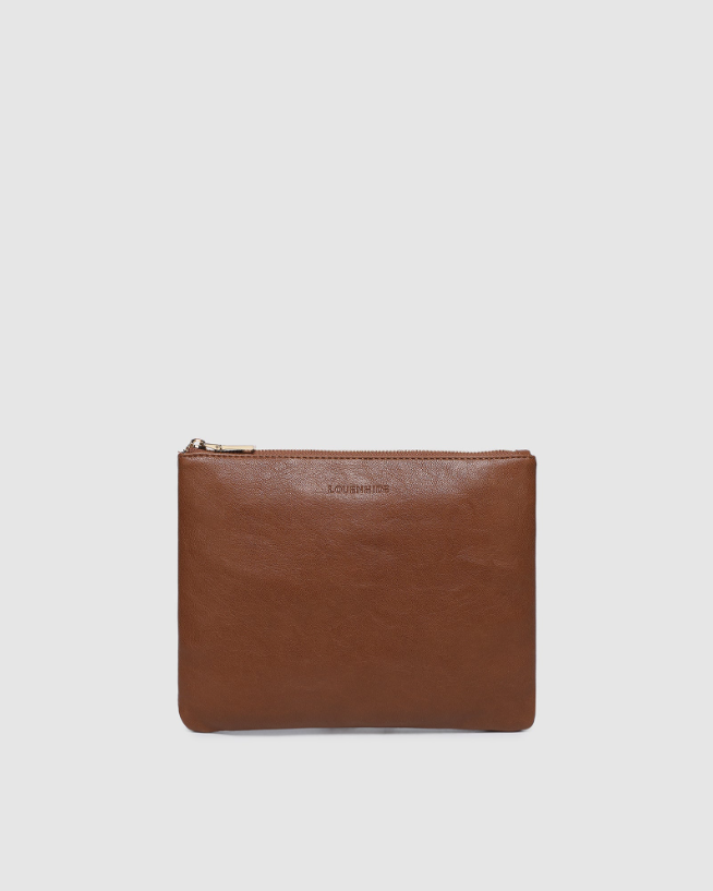 Louenhide Louie Pouch Saddle Cognac
