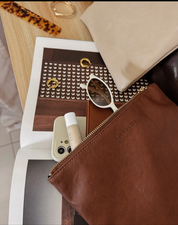 Louenhide Louie Pouch Saddle Cognac