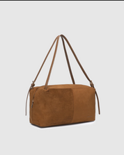 Louenhide Marissa Suedette Shoulder Bag Cognac
