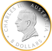 Australian Wedge-tailed Eagle 2026 5oz Silver Enhanced Reverse Proof Ultra High Relief Gilded Coin