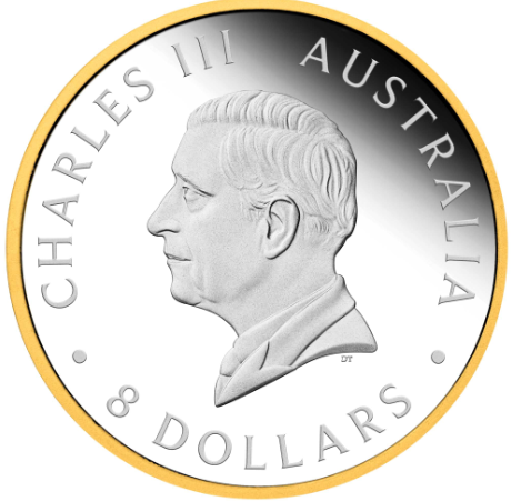 Australian Wedge-tailed Eagle 2026 5oz Silver Enhanced Reverse Proof Ultra High Relief Gilded Coin
