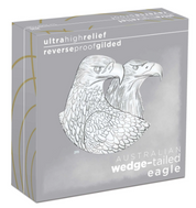 Australian Wedge-tailed Eagle 2026 5oz Silver Enhanced Reverse Proof Ultra High Relief Gilded Coin
