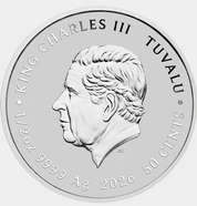 Stranger Things - Eleven + Vecna 2026 1/2oz Silver Coloured Coin