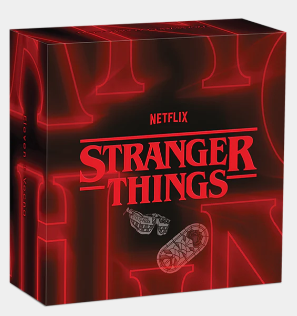 Stranger Things - Eleven + Vecna 2026 1/2oz Silver Coloured Coin
