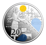 World War II 2026 Coin Set 3 20 Cent Silver Coloured Proof