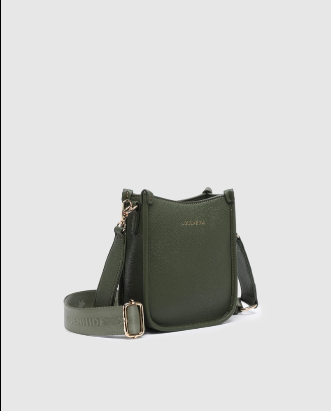 Louenhide Parker Phone Crossbody Bag Olive