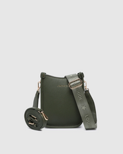 Louenhide Parker Phone Crossbody Bag Olive