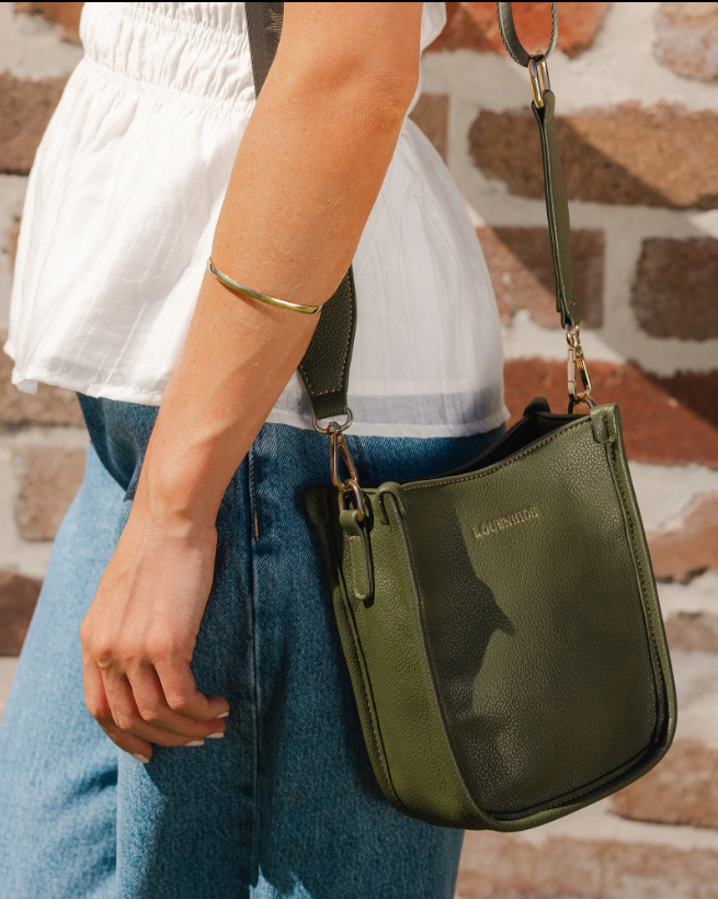 Louenhide Parker Phone Crossbody Bag Olive