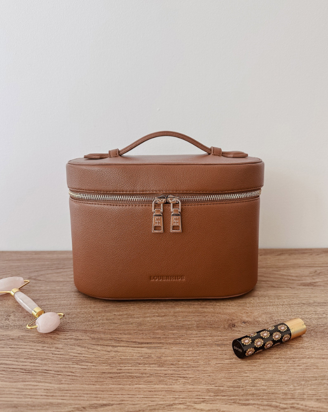 Louenhide Juliette Vanity Case Tan