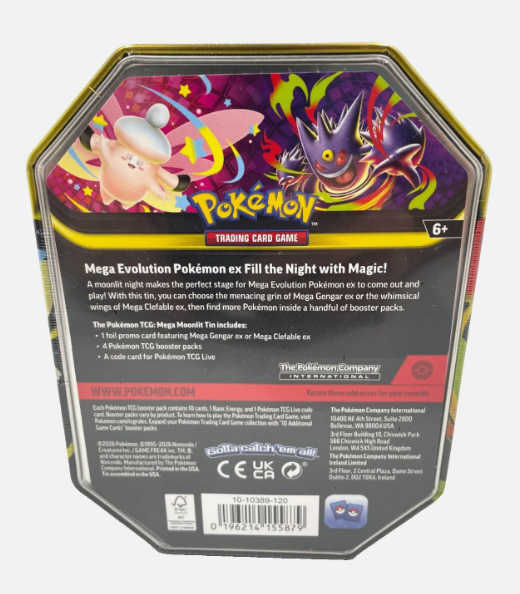 Pokemon Mega Moonlight Tin