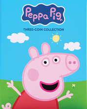 Peppa Pig - Friends 2026 Collector Coins In Cards (three-coin Set)