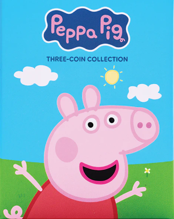 Peppa Pig - Friends 2026 Collector Coins In Cards (three-coin Set)