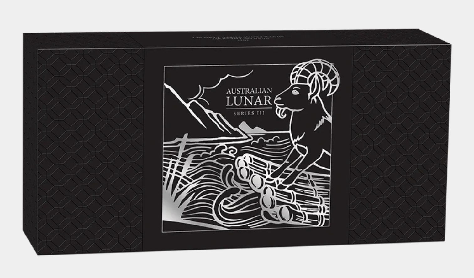 2027 Year Of The Goat Silver Proof Three-coin Set