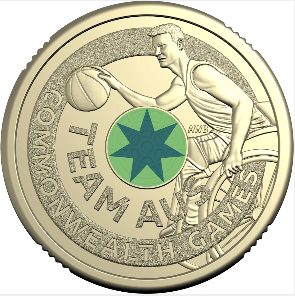 Australian Commonwealth Games 2026 $2 Coloured Uncirculated Three-coin Set