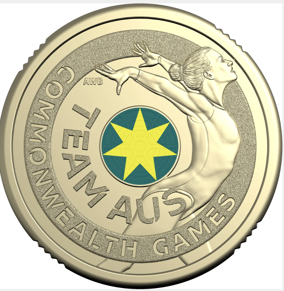 Australian Commonwealth Games 2026 $2 Coloured Uncirculated Three-coin Set
