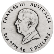 Australian Lunar Series Iii 2026 Year Of The Horse 2oz Silver Antiqued Coin