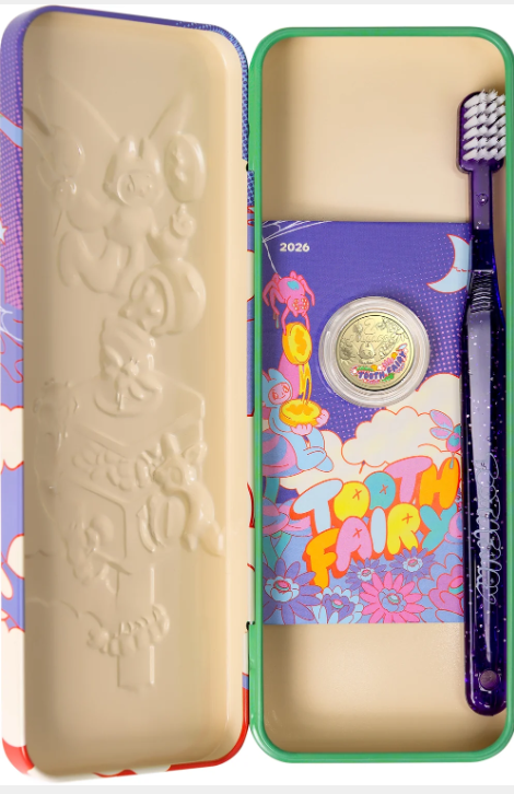 Tooth Fairy Kit With Coloured Coin