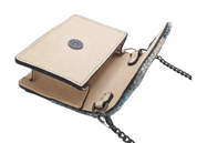 Islander Card Case Beige Tartan