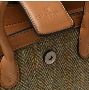 Islander Mini Tiree Tote Chestut Herringbone