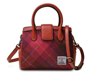 Islander Mini Tiree Tote Fuschia Tartan