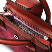 Islander Mini Tiree Tote Fuschia Tartan