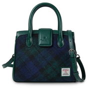 Islander Mini Tiree Tote Green Black Watch Tartan