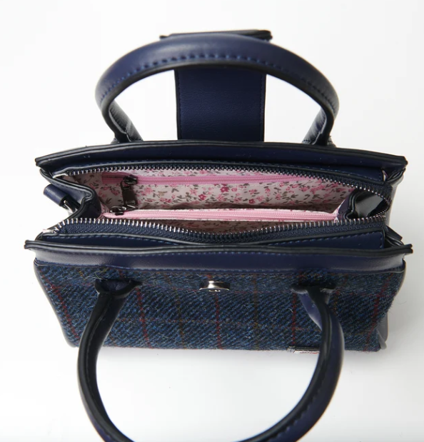 Islander Mini Tiree Tote Green Black Watch Tartan