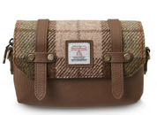 Islander Skye Bag Chestnut Blue Tartan