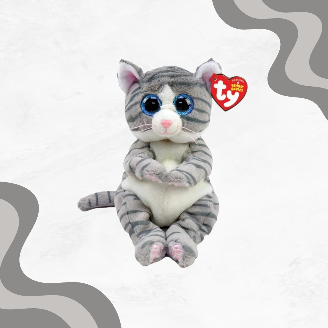 Ty Beanie Bellies: Mitzi The Tabby Cat