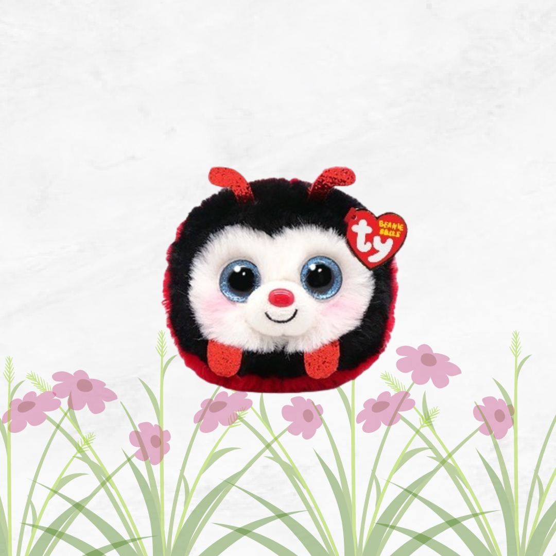 Ty Beanie Balls: Izzy The Ladybug