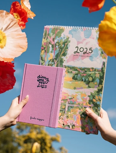 2025 Frankie Calendar & Diary Bundle